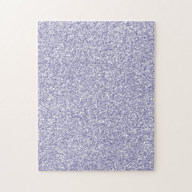 Glam Lavender Lilac Purple Glitter           Jigsaw Puzzle (Vertical)