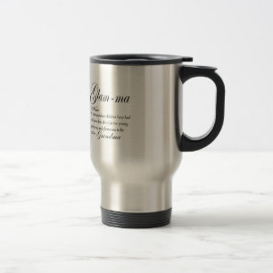 GLAM MA grandma definition Travel Mug