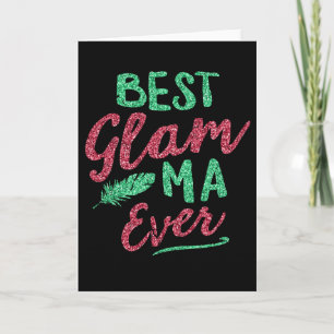 Glam-Ma Grandma Mothers Day Card