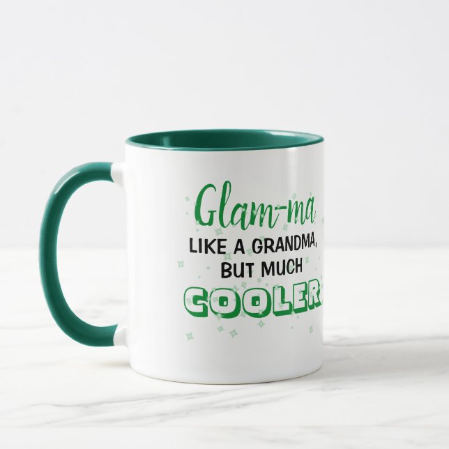 Glam-ma Sparkle Mug (Left)