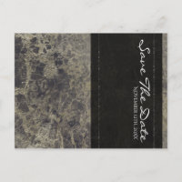 Glam Marble Granite Shimmer Elegant Save the Date