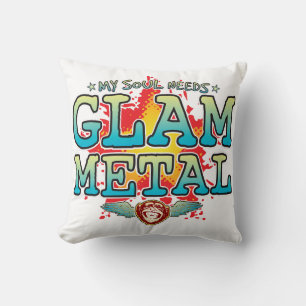Glam Metal Soul Cushion