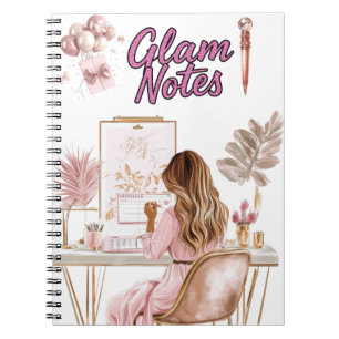 GLAM NOTES NOTEBOOK