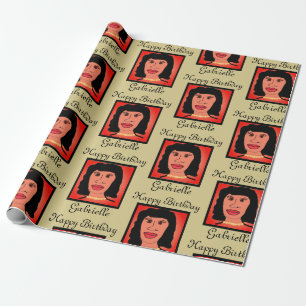 Glam Pearls Avatar Birthday Wrapping Paper