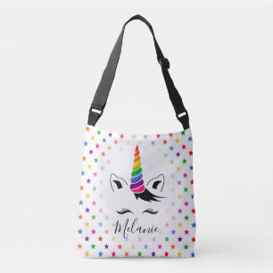 Glam Rainbow Unicorn Crossbody Bag