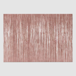 Glam Rose Gold Sparkle Stripes Tissue Paper