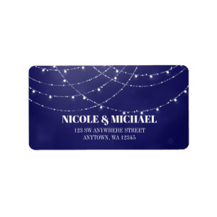 Glam White Fairy Lights Blue Label