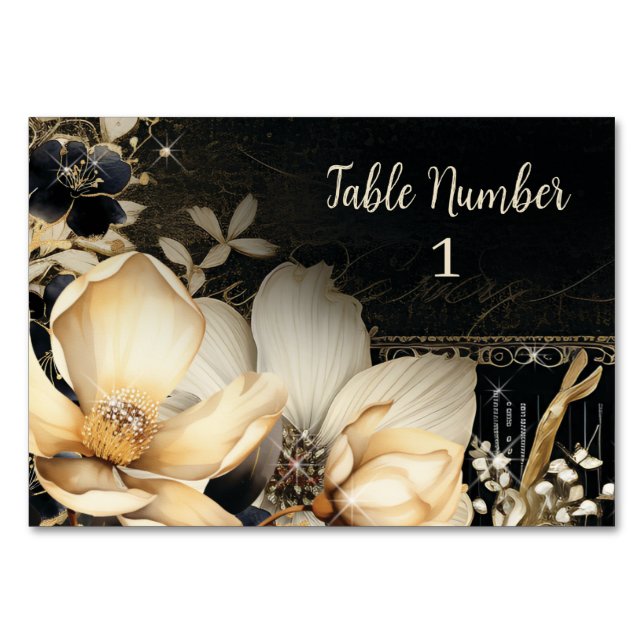 Glamimour Table Cards (Front)
