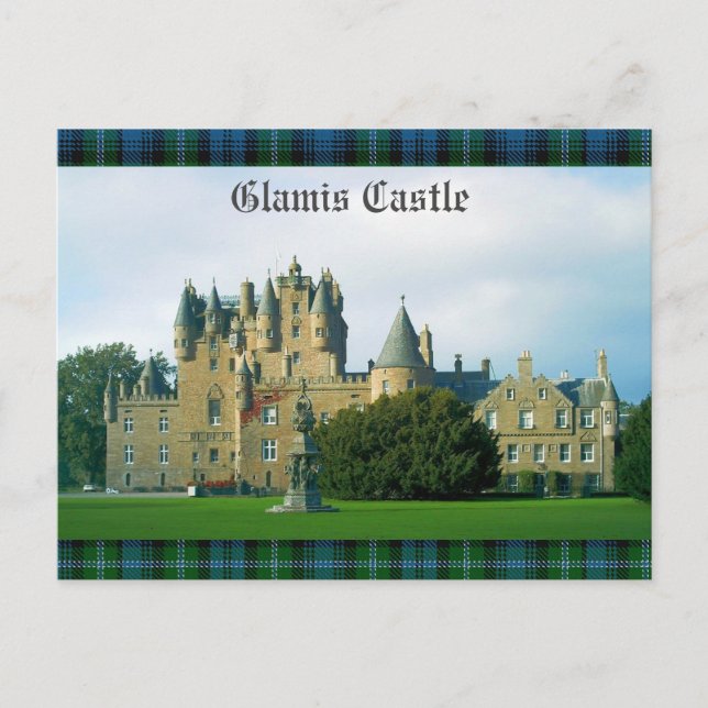 Glamis Castle Scenic Postcard (Front)