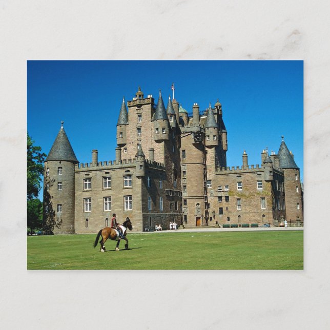 Glamis Castle, Scotland Postcard (Front)