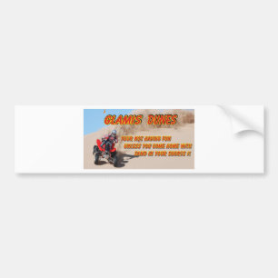 GLAMIS DUNES BUMPER STICKER