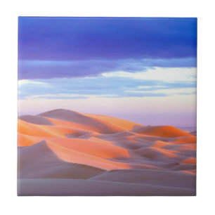 Glamis Sand Dunes at sunset Ceramic Tile