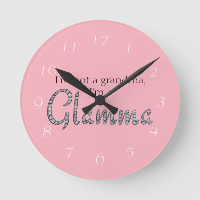 Glamma bling clock (Front)