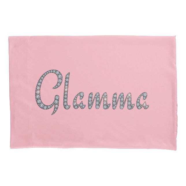 Glamma bling design pillowcase (Front)
