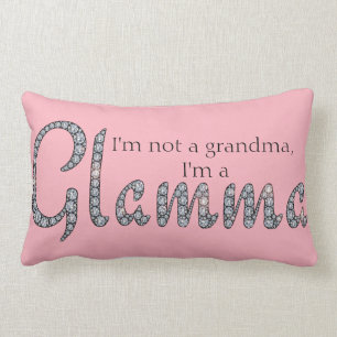 Glamma bling pillow