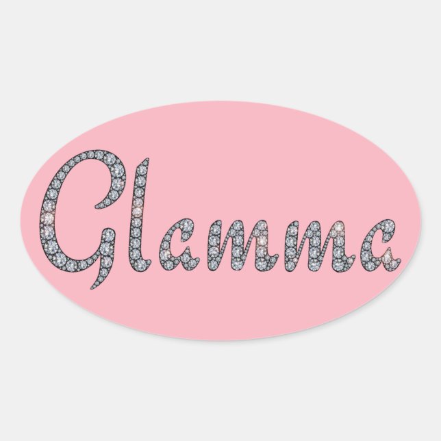 Glamma bling sticker (Front)