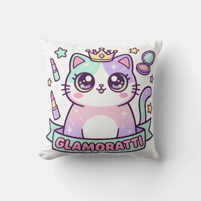Glamoratti Cat Cushion (Front)