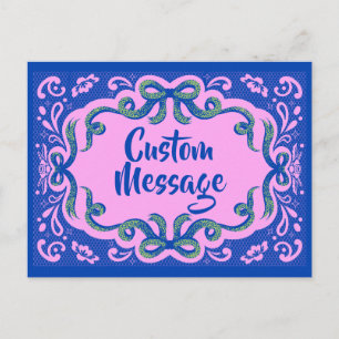 Glamorous Greetings Postcard