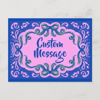 Glamorous Greetings Postcard