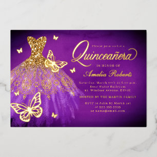 Glamorous Sparkle Dress Butterfly Quinceanera 