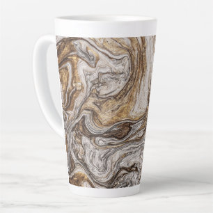 glamour 001 liquid brown colours latte mug