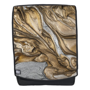 glamour 002 liquid brown colours backpack
