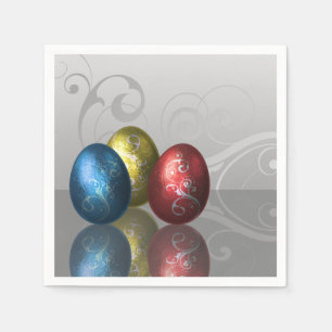 Glamour Easter Eggs - Paper Napkin