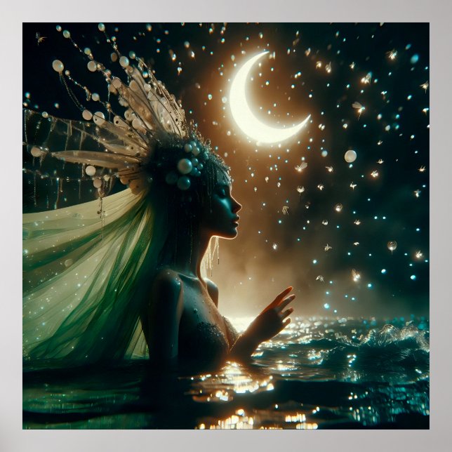 Glamour fashion luxury fantasy fairytale photo poster (Front)