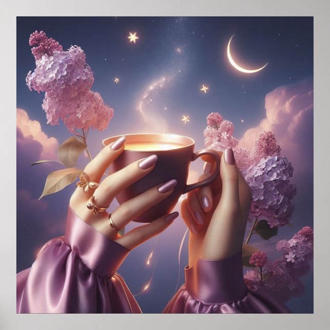 Glamour fashion luxury lifestyle photo poster (Front)