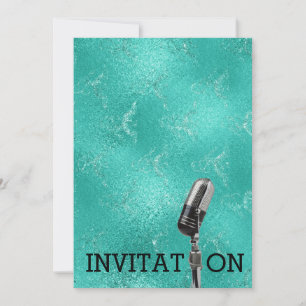Glamour Festival Birthday Personalised Invitation