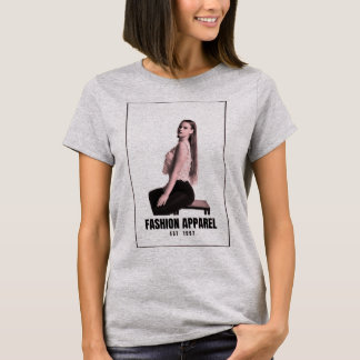 "Glamour Galore: Fashionista's Delight" T-Shirt