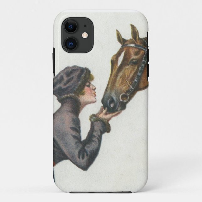 Glamour/Glamour Girl and Horse Case-Mate iPhone Case (Back)