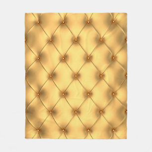 Glamour golden  interior decorating background fleece blanket
