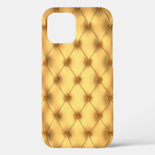 Glamour golden  interior decorating background iPhone 12 case