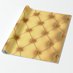 Glamour golden interior decorating background wrapping paper