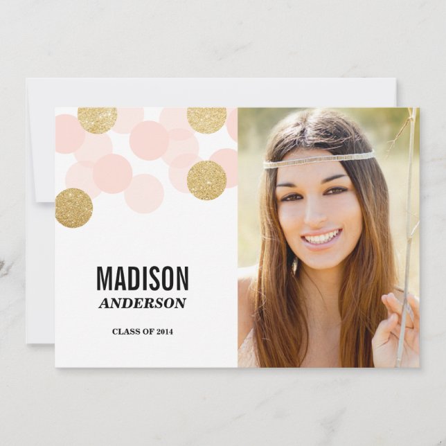 Glamour | Graduation Party Invitation (Front)