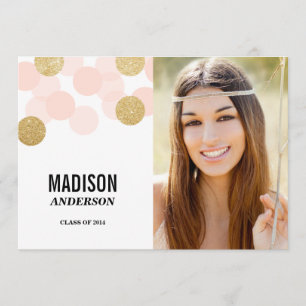 Glamour   Graduation Party Invitation