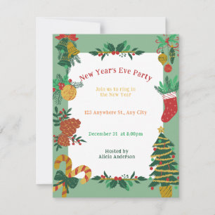 Glamour in Frames Party Invitation
