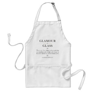 Glamour in Glass apron