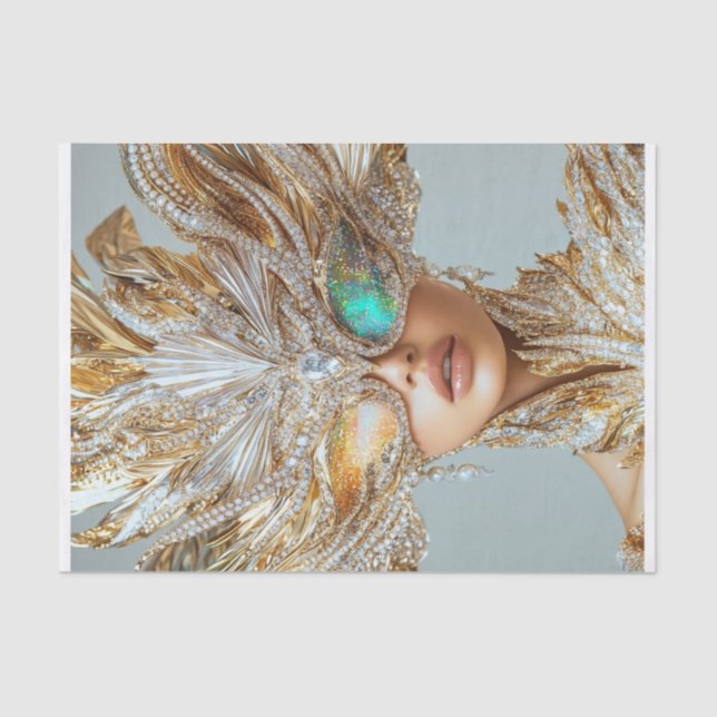 Glamour Ladies1 Tissue Paper (Front)