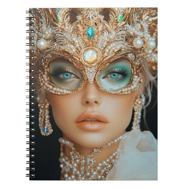 Glamour Ladies Spiral Notebooks16 Notebook (Front)