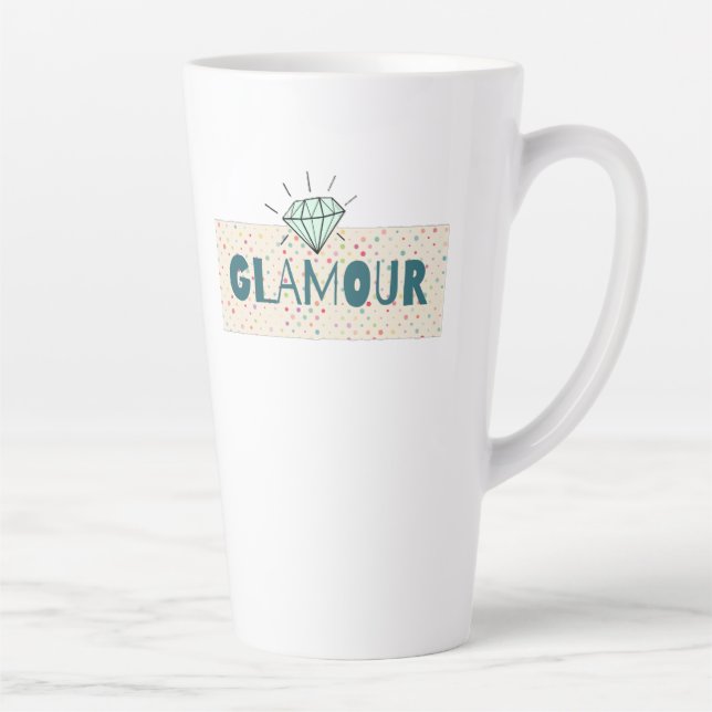 Glamour Latte Mug (Right)