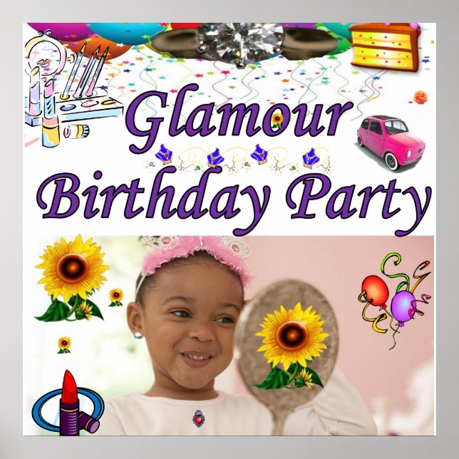 Glamour Party Poster Matte (Front)