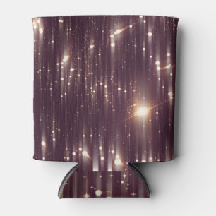 Glamour Pink: Abstract Glitter Background Can Cooler