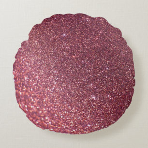 Glamour Shimmering: Motif Backgrounds Collection Round Cushion