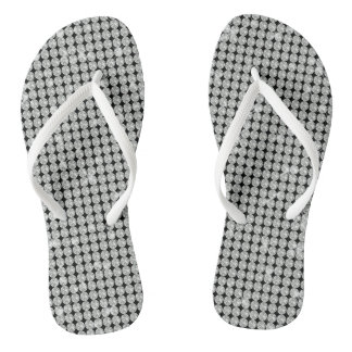 Glamour White Diamond Thongs