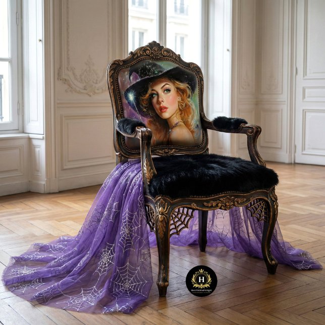 Glamour Witch with Sparkling Wand Decoupage Tissue Paper (Creator Uploaded)