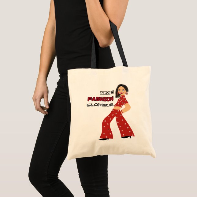 Glamour woman tote bag (Front (Product))