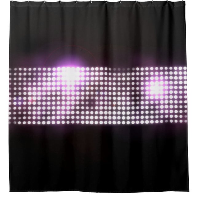 Glamourous abstract background design. shower curtain (Front)