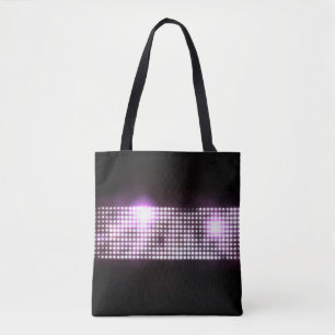 Glamourous abstract background design. tote bag